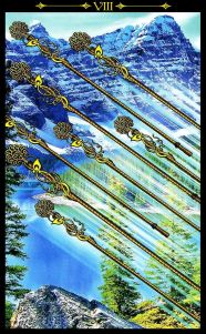 Eight Of Wands Rapid Movement Kim s Esoteric Tarot Journals Eight Of Wands Rapid Movement Kim s Esoteric Tarot Journals