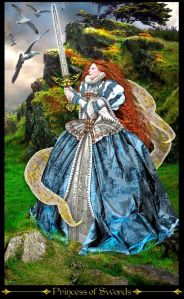 tarot illuminati princess of swords