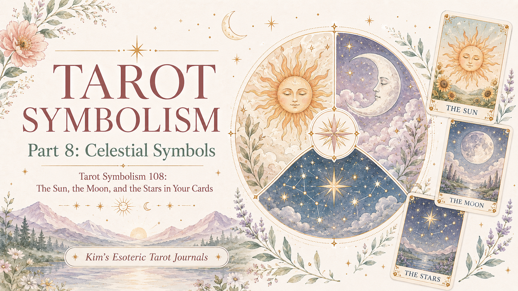 Image of tarot symbolism Celestial Symbols